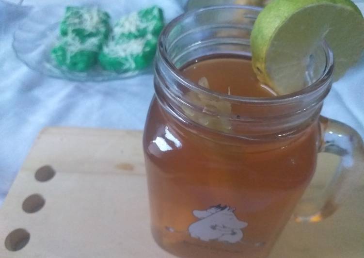 Cara olah Wedang Jahe Sereh Lemon  Anti Gagal