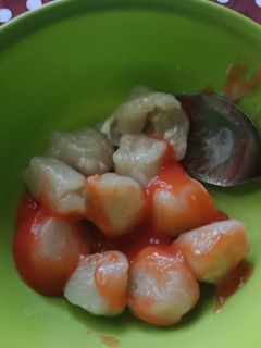 Foto resep Cilok keju pedas 😊