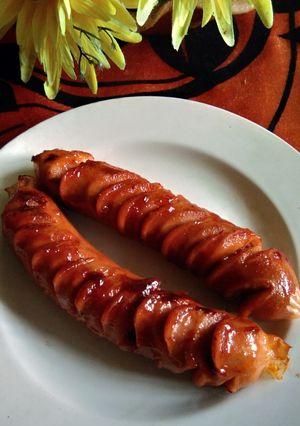 Foto resep Sosis bakar saus barbeque