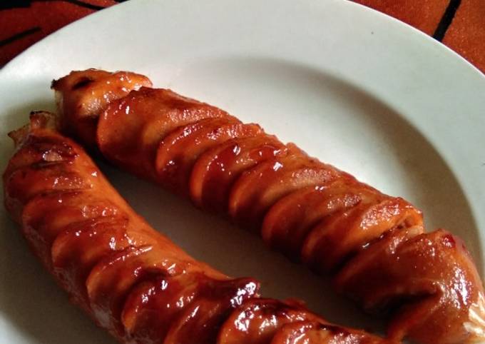 Resep Sosis Bakar Saus Barbeque Oleh Lisna Midia Cookpad