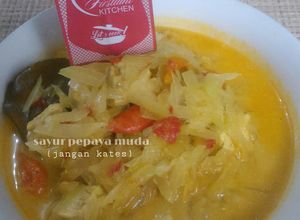 Foto resep Sayur Pepaya Muda (Jangan Kates)