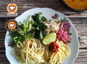 Gambar spageti berkuah
