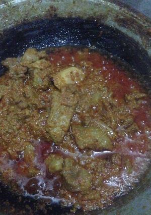 Foto resep Rendang Daging Mudah Simpel tanpa Bumbu Dapur :D