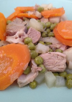 Une photo de Rouelle de porc mijoté