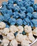 Bánh bông lan hấp làm từ bột pha sẵn