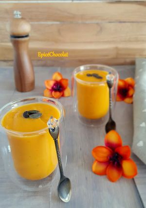 Une photo de Veloute de carottes