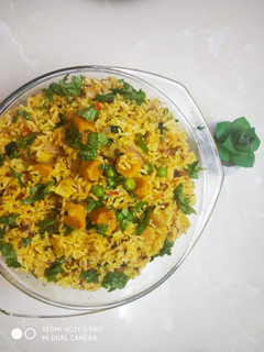 मारवाड़ी गट्टा पुलाव (Marwari gatta pulao recipe in Hindi) रेसिपी मुख्य फोटो
