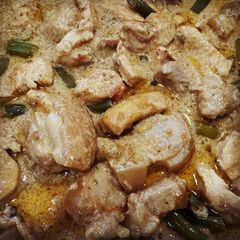 Special Bicol Express w/Chicken Pork Belly & Green Beans A picture of Special Bicol Express w/Chicken Pork Belly & Green Beans.