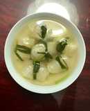 Canh bắp cải cuộn thịt