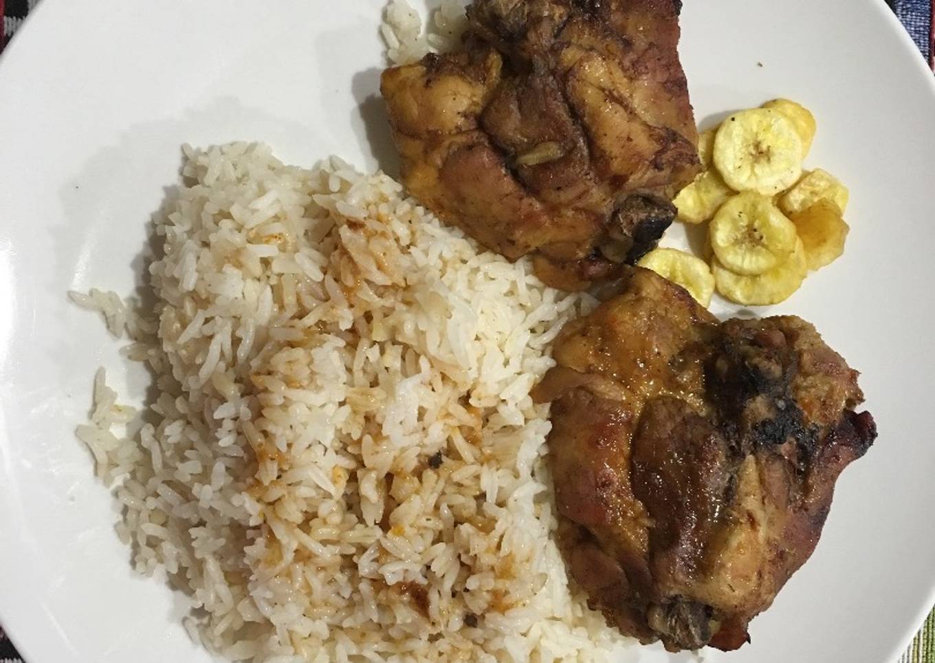 Muslos Pollo Horneados en Néctar Cítrico