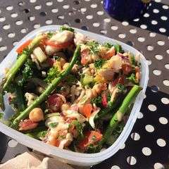 A picture of 🥗Salad perfectly balanced.