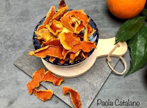 Foto di Snack di bucce di arancia