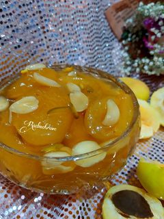 عکسی از دستور مربای زردآلو