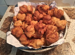 Una foto de Buñuelos de parmesano