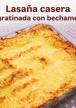 Una foto de Lasaña de Carne en Thermomix TM31