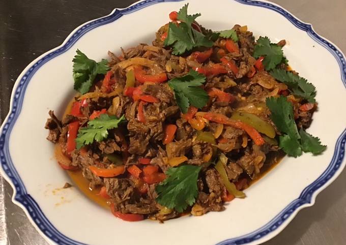 Bœuf à la cubaine (façon ropa vieja) de Mila Skull - Cookpad