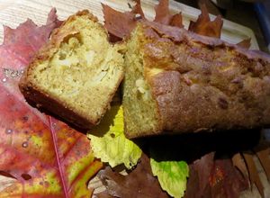 Une photo de Cake aux pommes, cardamome et cannelle