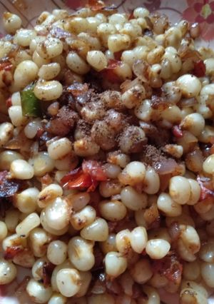 कॉर्न चाट(Corn chaat recipe in Hindi) रेसिपी मुख्य फोटो