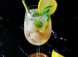 Gambar Air soda lemon lycee pudina