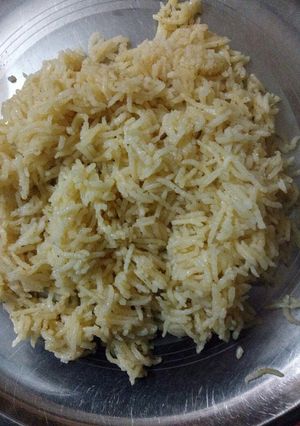 A picture of Jeera rice.