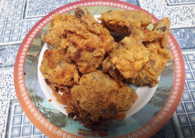 Resep Ayam Kentucky crispy nyam nyam kriuk