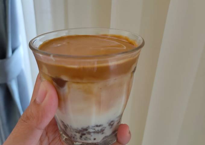 Dalgona Coffee cookies & Cream #coffeeviral #dirumahaja