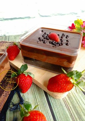 Foto resep Brownies dessert box