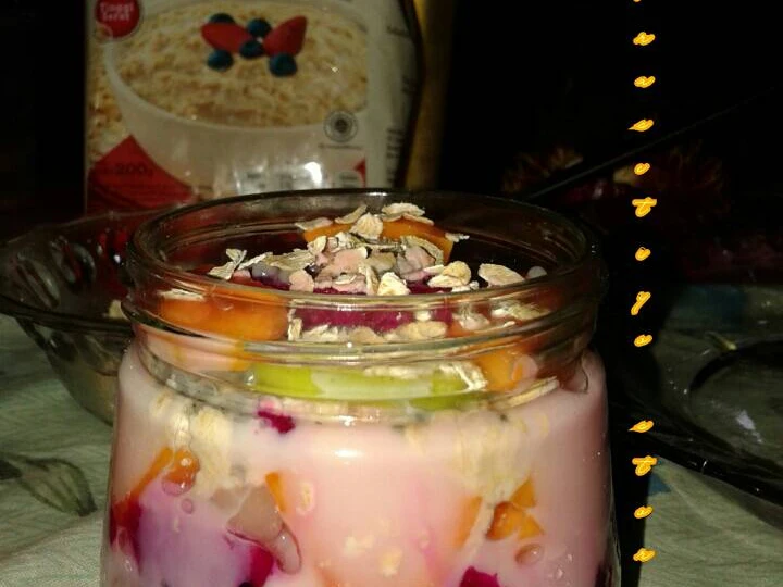 Cara Gampang Menyiapkan Resep  My Asian Overnight #SarapanSimpleBernutrisi2 yang Lezat Sekali, Menggugah Selera