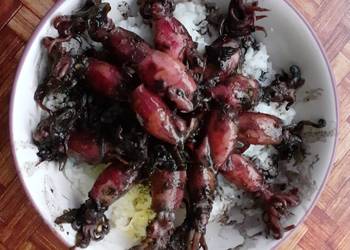 Caranya Membuat Tumis Cumi Hitam Pedas Gurih Mantul