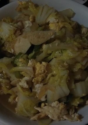 Foto resep Tumis Sawi Putih Bakso