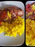 Colita de cuadril rellena a la cacerola