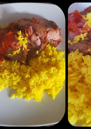 Una foto de Colita de cuadril rellena a la cacerola