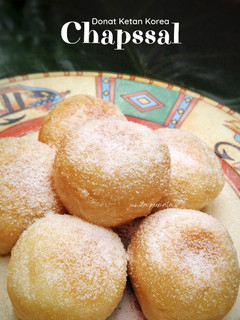 Foto resep Chapssal Doughnuts (Donat Ketan Korea)