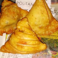 A picture of Home made Aloo samosa dough.