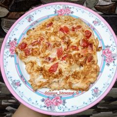 A picture of Vegetable Omlette.