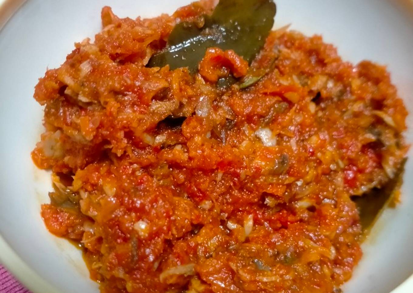 Sambel goreng tongkol suir