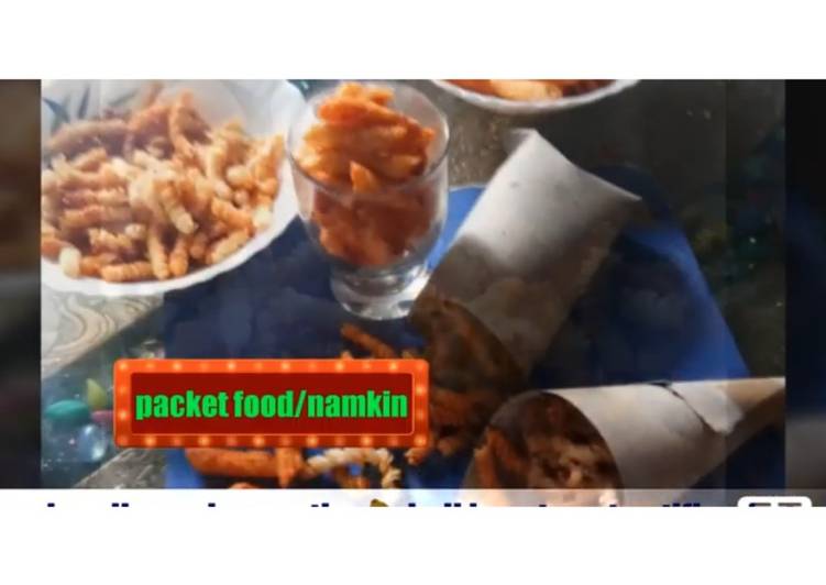 Recipe of Quick Packed food (dry namkeen)
