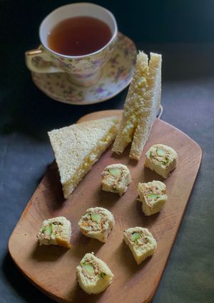 A picture of Tea time Sandwich platter.