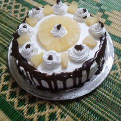 A picture of Black Forest cake.