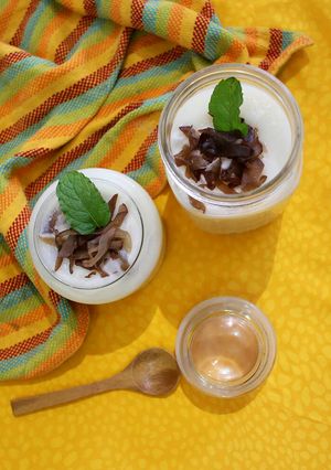 Foto resep Coconut Silky Pudding
