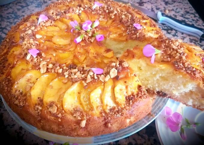 Le moyen le plus simple de Faire Délicieuse Cake aux pommes