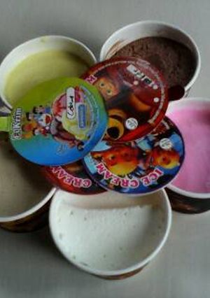 Foto resep Es cream hoki aneka rasa