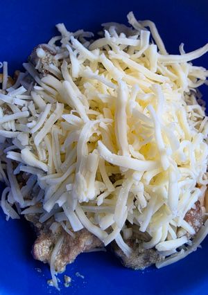 Lapockás-gombás tészta recept fotója