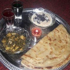 A picture of Aloo maithi.
