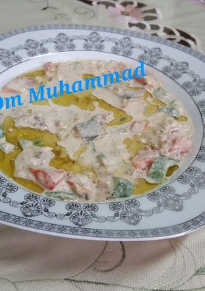 صورة لوصفة رنجة بالطحينة 🐟👌👍