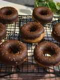 Banana bread donuts