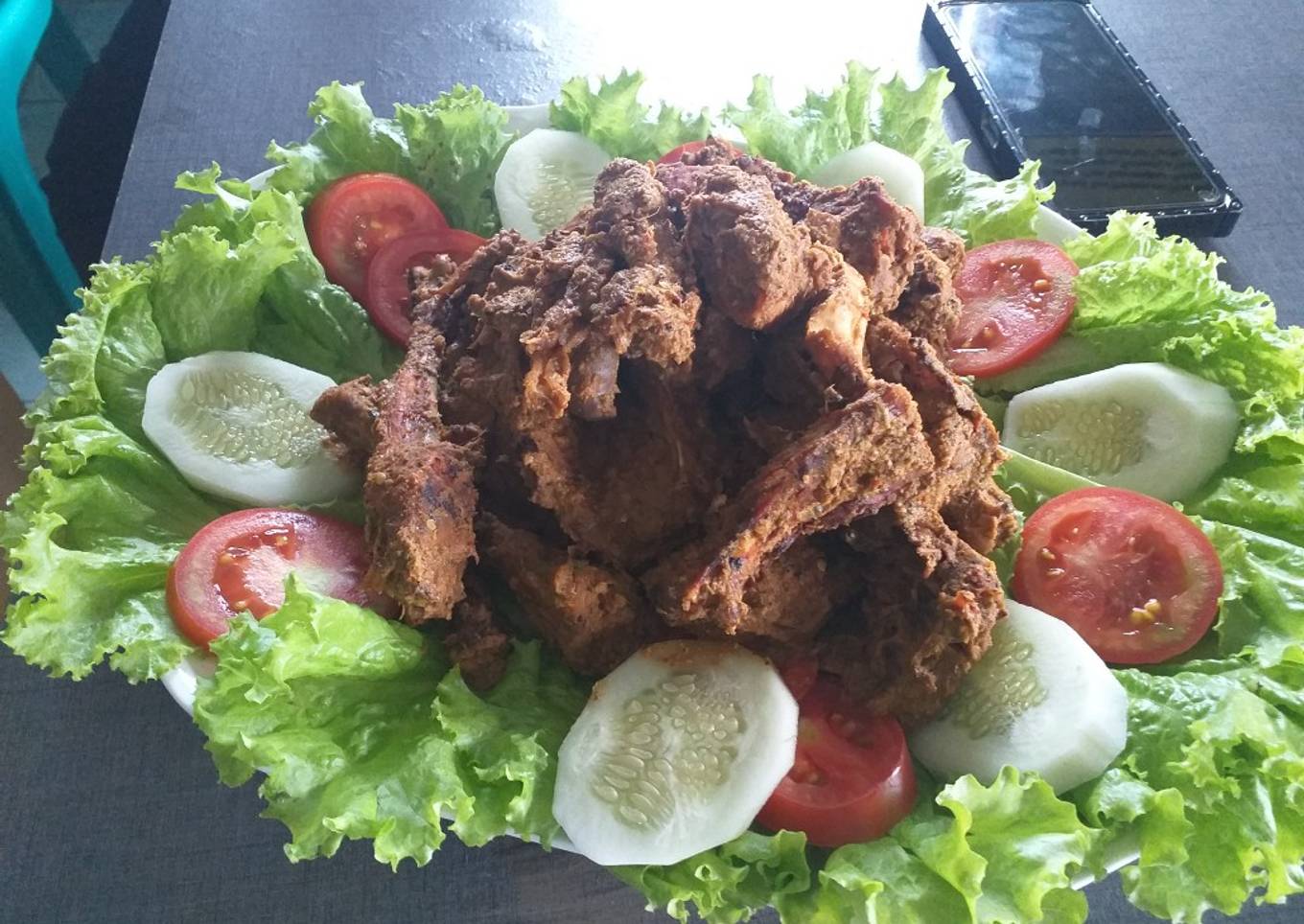Ayam Napinadar Ibu PKK Desa Kalang Simbara