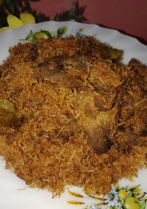 Foto resep Dendeng ragi (serundeng daging sapi)