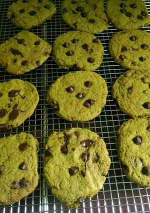 Foto resep Green tea Chocolate Chip Cookies