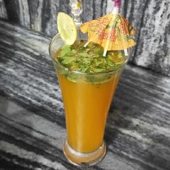 A picture of Mixed fruit moctail.